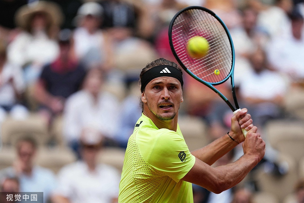 年终总决赛翻盘法网，兹维列夫刷新纪录