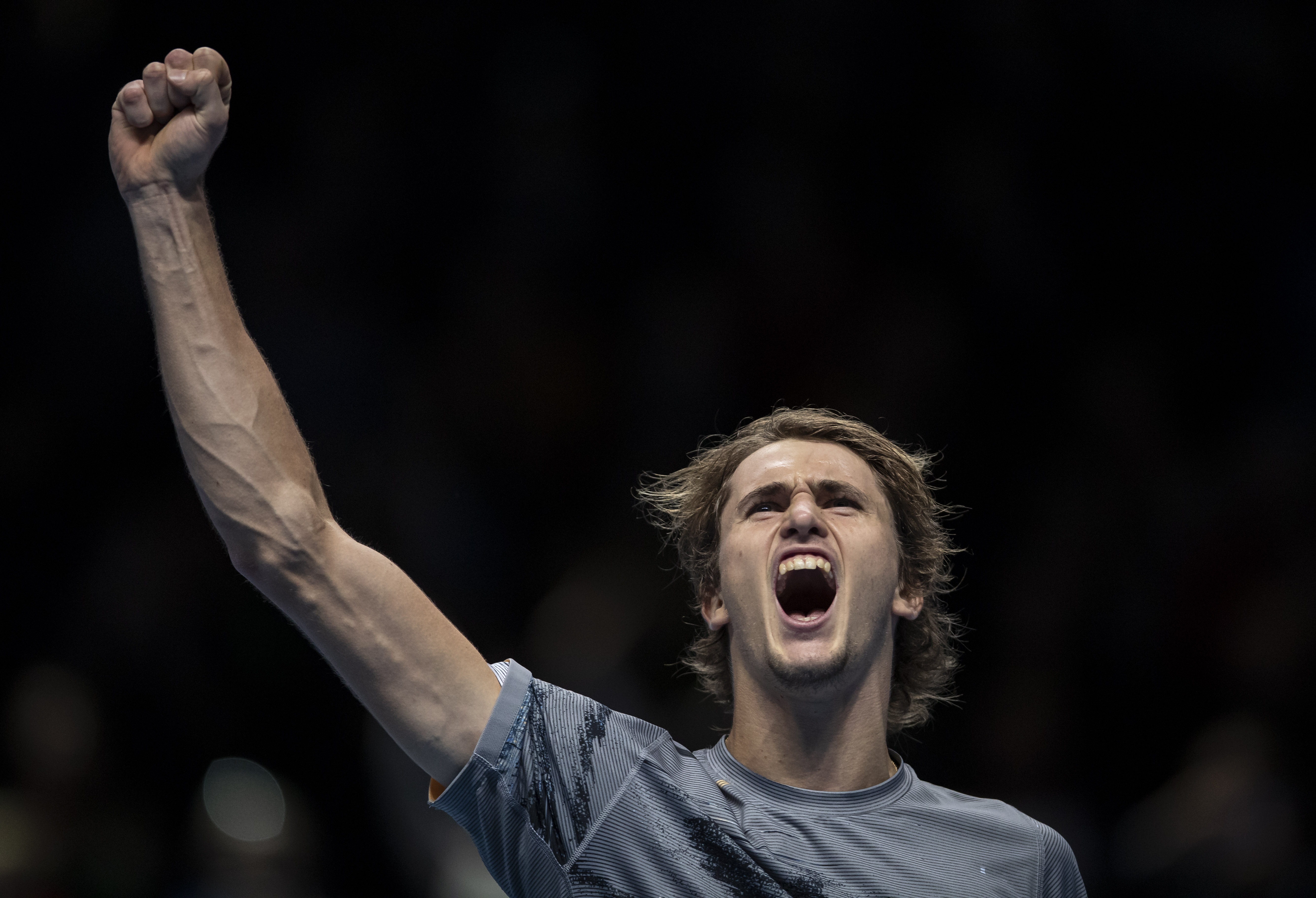 年终总决赛力克澳网，兹维列夫高光表现