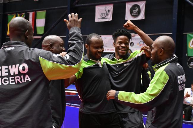 在非洲篮球锦标赛上尼日利亚获胜 在非洲篮球锦标赛上尼日利亚获胜